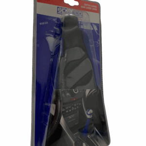 SPARCO - Forro para palanca de carro - una pieza - Azul/Negro